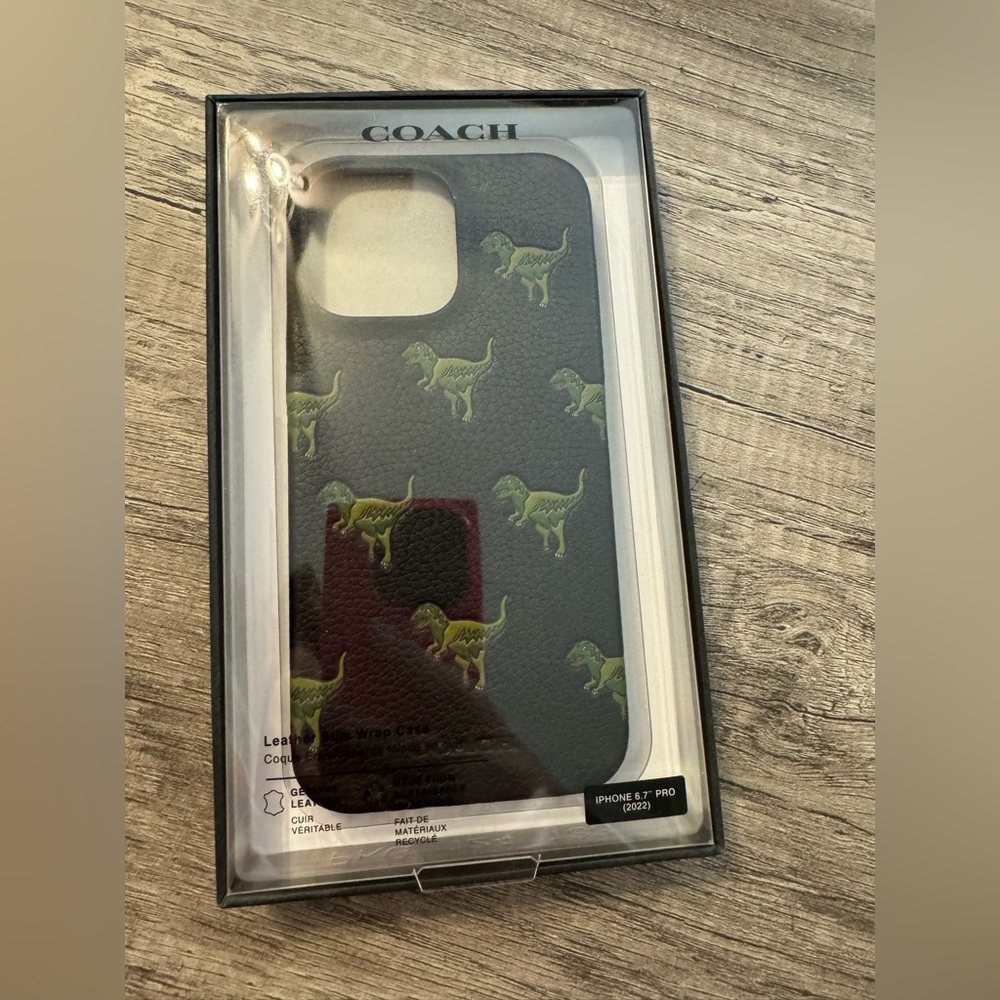 Phone 14 pro max COACH Rexy case